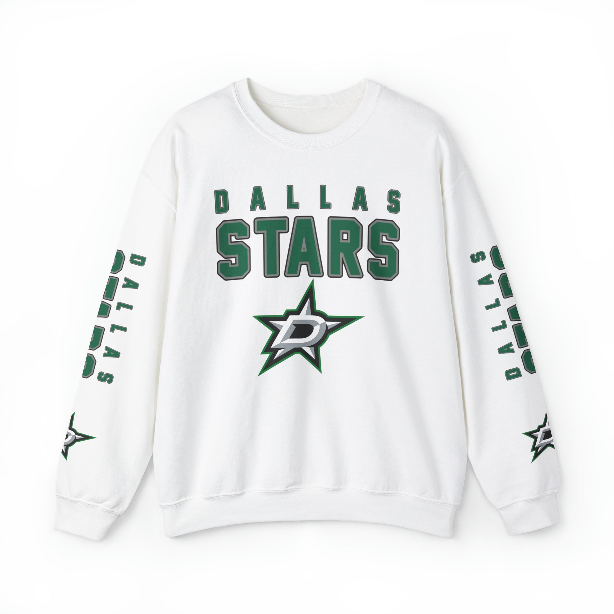 Dallas Stars Crewneck Sweatshirt | JZ FAN CAVE