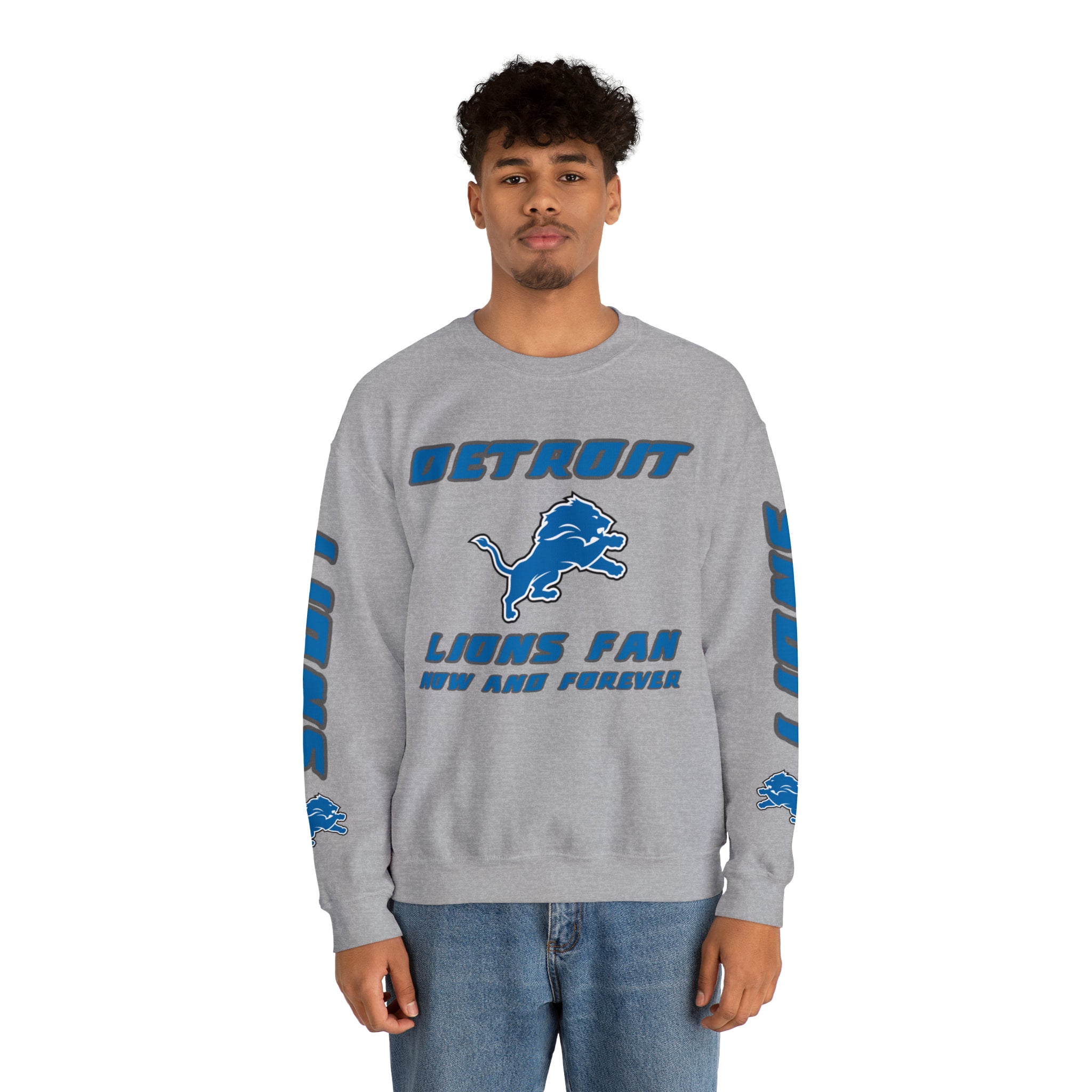 Lions crewneck sweatshirt best sale