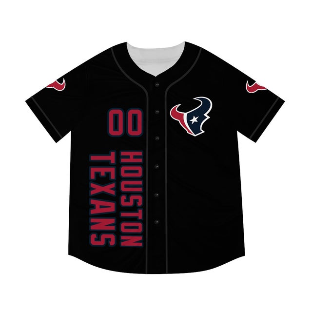 Black and outlet red texans jersey